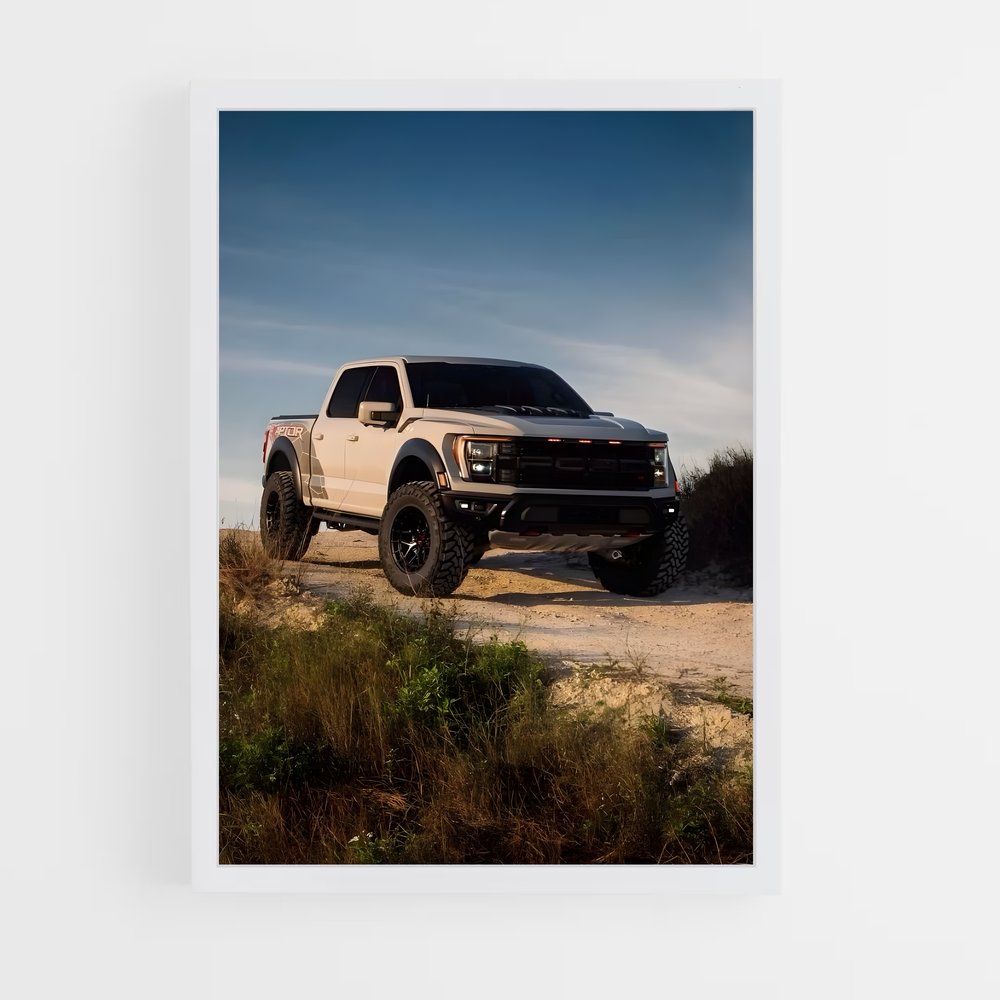 Poster Raptor sur la Route – affiche Ford (vue 3)